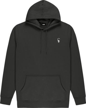 Dalix Astronaut Midweight Fleece Classic Hooded Sweatshirt in Coal at Nordstrom, Size Xx-Large