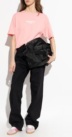 Dsquared2 T-shirt With Printed Logo, Womens, Pink