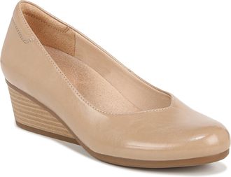 Dr. Scholls Shoes Womens Be Ready Pumps, Taupe 1, 5 UK