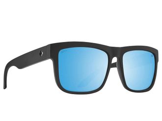 Spy Discord Sport Sunglasses Matte Black/Happy Boost Bronze Polar Ice Blue Spectra Mirror, Polycarbonate