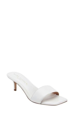 Marc Fisher Sidnee Sandal in White at Nordstrom, Size 6.5