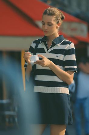 Maeve Twofer Polo Romper