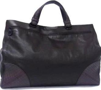 Bottega Veneta Pre-owned Handbags, male, Brown, Size: ONE SIZE Pre-owned Leather shoulder-bags