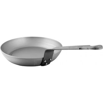 Bloomingdale's MSteel 9.5 Inch Heavy Round Frying Pan in Gray at Nordstrom