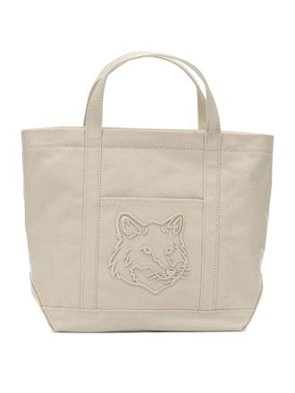 Maison Kitsun&eacute; middelgrote handtas Fox Head