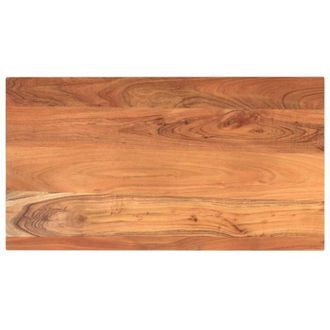 vidaXL vidaXL Piano Tavolo 100x70x2,5 cm Rettangolare Legno Massello Acacia
