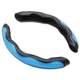 OEM Funda Universal Para Volante Crezuo De Gel Fr&iacute;o Antipresi&oacute;n Para Verano Con Clips En Dos Lados