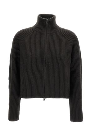 Lisa Yang Green Sadie Heavy-Knit Cashmere Cardigan