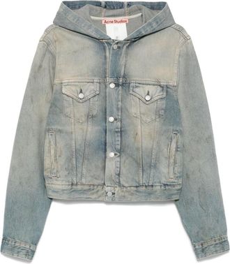 Acne Studios Sky Blue Fadded Denim Jacket