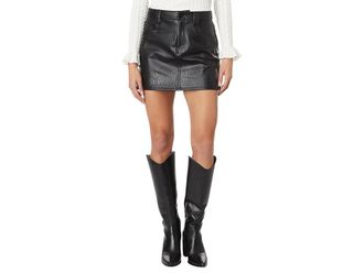 Paige Tarra Skirt Womens Skirt Black : 30, Polyester/Spandex