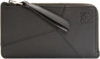 Loewe Puzzle Long Coin Cardholder - Heren - Portefeuilles - Grijs - ONE Size - Leer - Accessoires