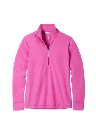Stio | Womens Turpin Fleece Half Zip Top, Size Extra Small in Bold Bloom Heather