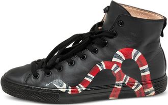 Gucci Sneakers con stampa Kingsnake - Nero