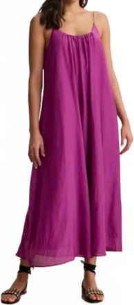Velvet Avery Dress In Grapes