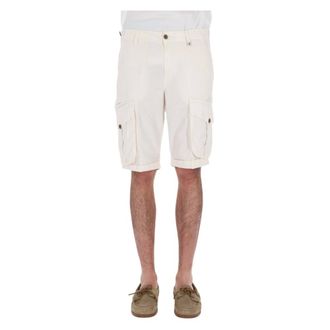 Myths Bermuda Zeus Cargo - male - Myths - Casual Shorts - White - XL - Shorts