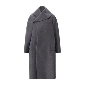 Jil Sander Abrigos cruzados - Coats - Mujer - Gris - S