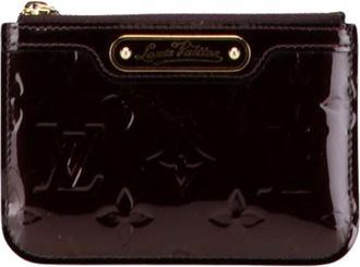 Louis Vuitton Pre-owned Accessories, female, Purple, Size: ONE SIZE Pre-owned Key Pouch