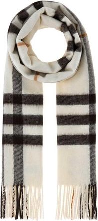 Burberry Embroidered Cashmere Scarf