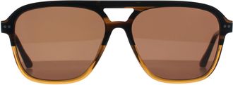 Ted Baker Aviator Mens Brown Horn Gradient TB8259 - One Size