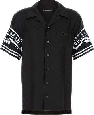 Dolce & Gabbana Printed Silk Shirt