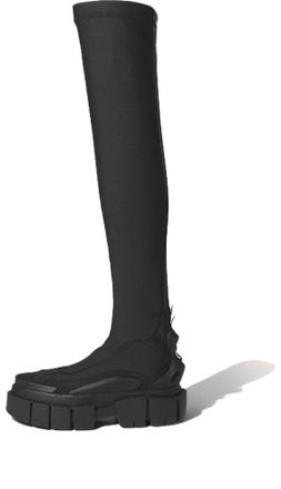 adidas (WMNS) adidas originals Supersleek Long Boots x Ivy Park Noir IG2984