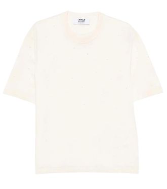 Golden Goose White Crew Neck T-Shirt