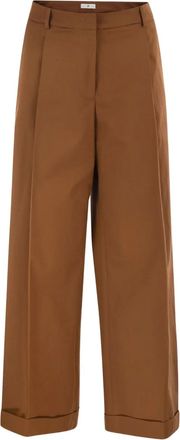 Pantaloni Torino Pantaloni con risvolto - Marrone