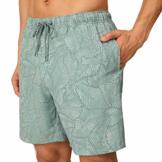 Free Country Mens Paradise Palm Swim Short
