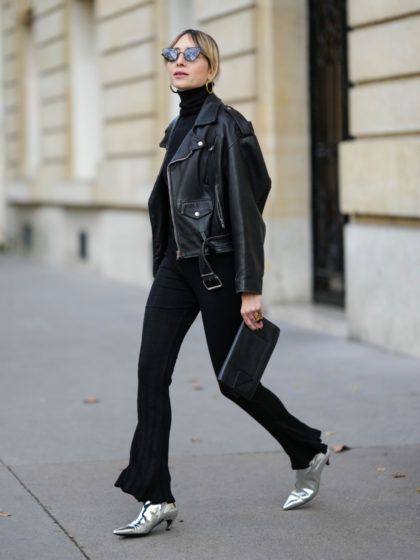 4 look brillanti con le scarpe argento