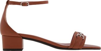 Bally Cloto Leather Ankle-Strap Sandals