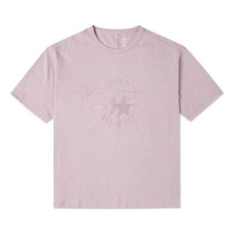 Converse Chuck 70 Embroidered T-Shirt Asia Sizing Pink 10021980-A03