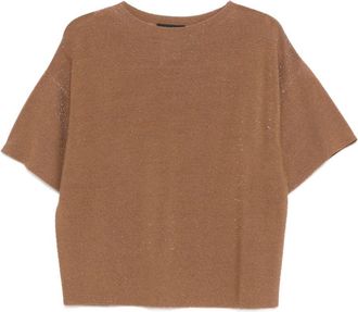 Fabiana Filippi Womens Sweaters Brown
