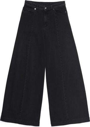 Nine In The Morning Mujer, Vaqueros, Negro, Talla: W24