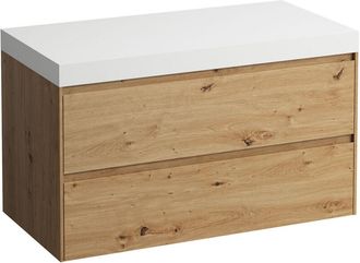 Laufen Lani Encimera De Lavabo Blanco Mate Incl. Mueble Bajo - Laufen