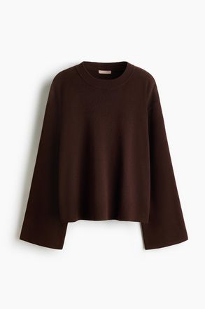 H&M Oversized Pullover - Brown