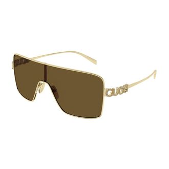Gucci Sunglasses - female - Gucci - Sunglasses - Yellow - ONE SIZE - Accessories