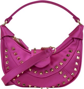La Carrie Schoudertas voor dames met rits- Magneetknoop - Dames - Handtassen - Roze - ONE Size - Tassen