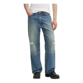 Won Hundred Heren, Jeans, Blauw, Maat: W27 L32 Katoen