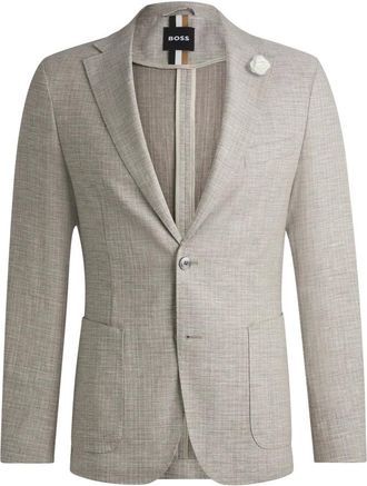 HUGO BOSS Heren, Jassen, Beige, Maat: L