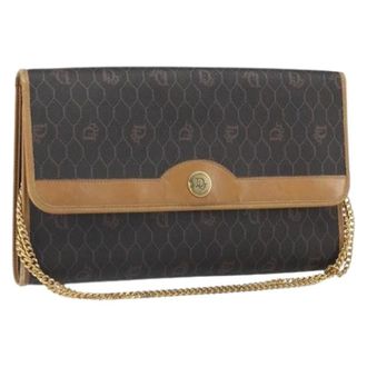 Dior Pre-owned Vintage Shoulder Bag - Dames - Pre-owned - Bruin - Maat: ONE Size Leer