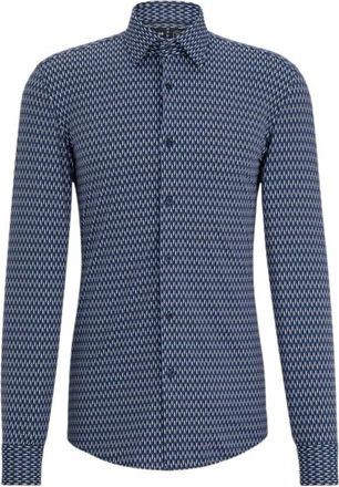 HUGO BOSS Overhemden > Formele Overhemden - Heren - Casual Overhemden - Veelkleurig - M - Overhemden