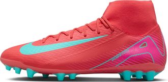 Nike Nike Mens Zoom Superfly 10 Academy AG Football Shoe, Ember Glow/Aurora Green, 8.5 UK