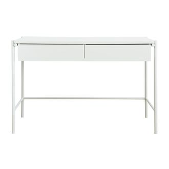 Kenay Home Escritorio efecto madera gris 120 x 78 cm