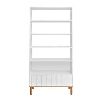 OEM Biblioth&egrave;que Bellamy Toteme Botanic Blanc Et Bois