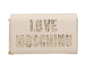 Love Moschino Womens Shoulder Bag, ivory (ral 1013), 22X13X5
