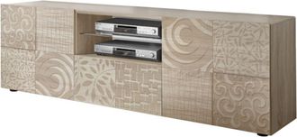 Aquadesign Mueble tv en melamina roble