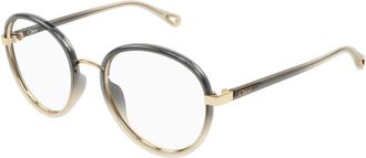 Chlo&eacute; Optisch Montuur - Dames - Brillen - Grijs - 53 MM - Accessoires