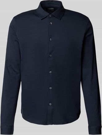 Marc O'Polo Regular Fit Freizeithemd aus reiner Baumwolle in Marine, Größe XXL