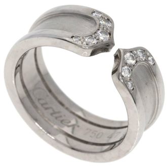 Cartier White Gold (18K) Band Ring (Pre-Owned)