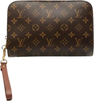Louis Vuitton Pre-owned Clutches, female, Brown, Size: ONE SIZE Pre-owned The Orsay